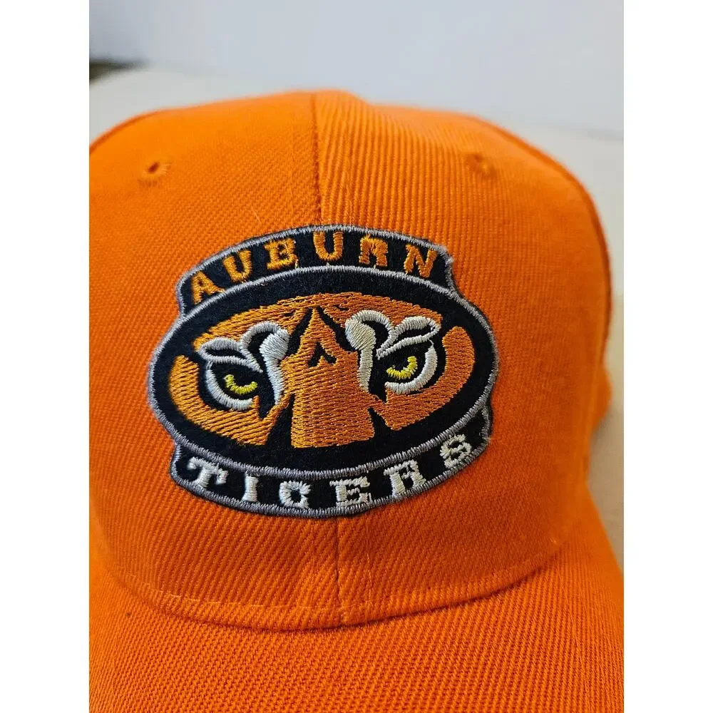 Auburn University Tiger Eye Logo Adult Unisex Cotton Ball Cap Hat - One Size